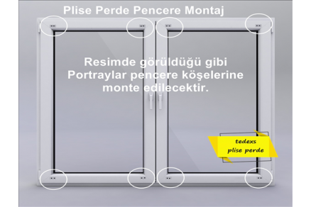 pimapen plise perde ölçüsü